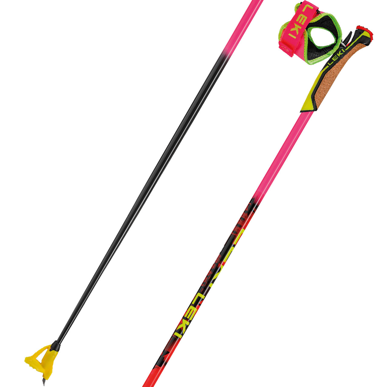 Leki HRC Max TR neonpink/neonorange/neonyellow - 170 cm