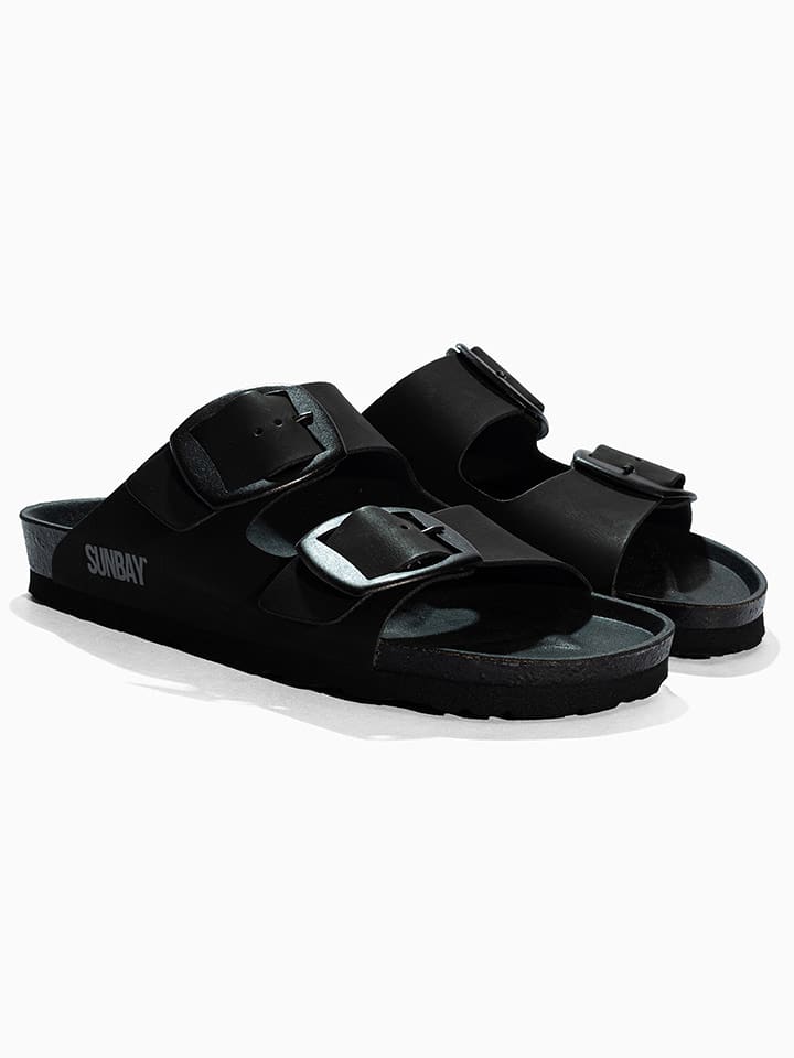 Sunbay Pantoletten "Calen" in Schwarz - 36