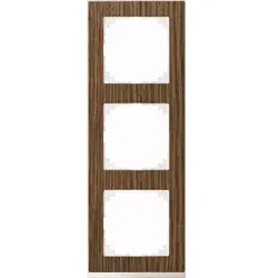 M-Pure Decor-Rahmen 3fach (Eiche/aktivweiß)