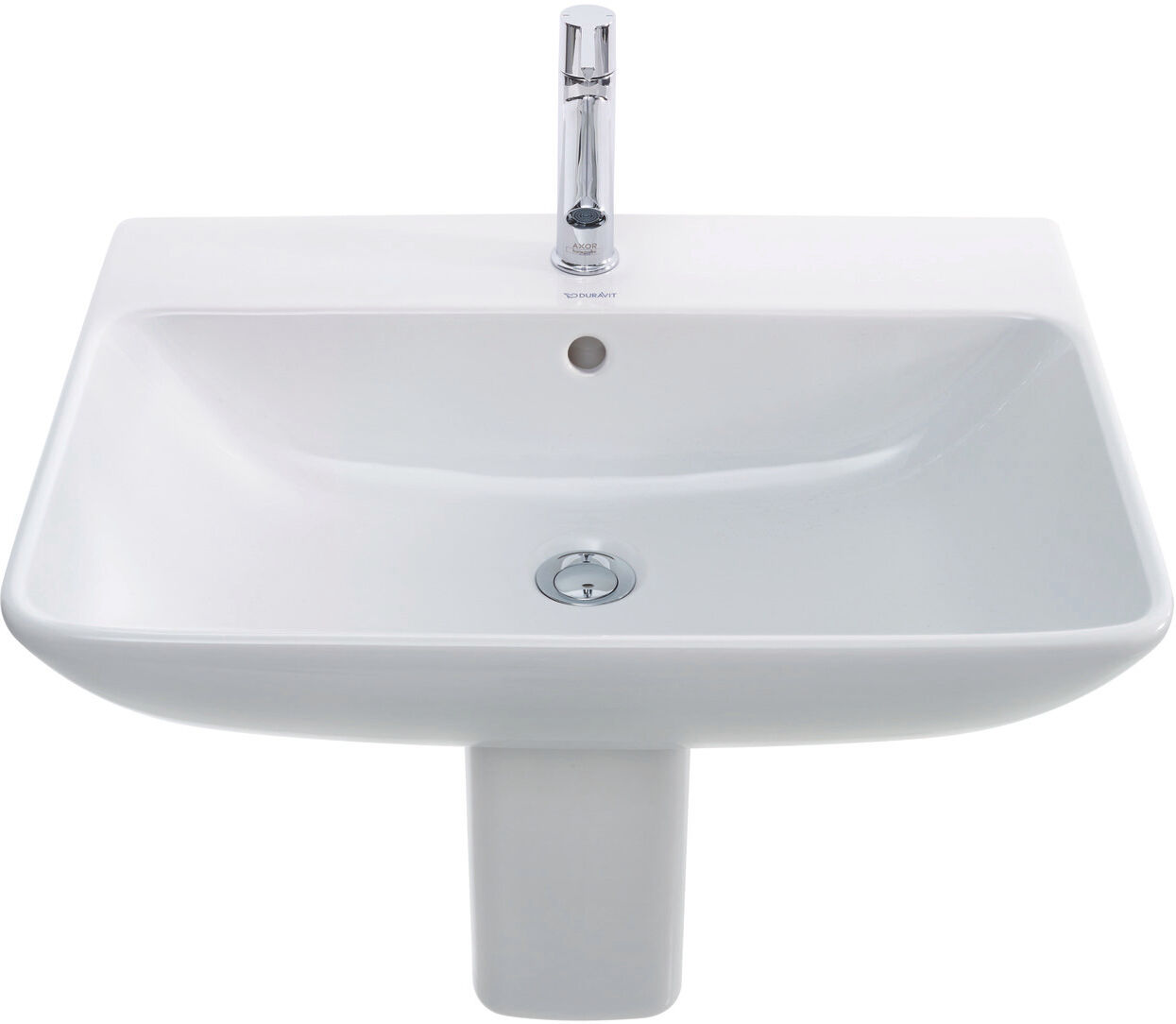 Duravit Me de Starck demi-colonne 0858400000 17 x 30 cm, blanc