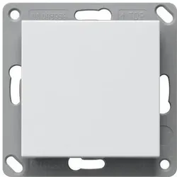 Gira, Lichtschalter + Storenschalter, Funk-Wandsend. batterielos 1fach reinweiss matt 242127