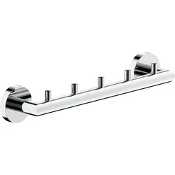 Bravat Varuna Hakenleiste 778110 chrom, zum Kleben/Schrauben