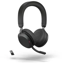 Jabra Evolve2 75 UC Stereo Headset On-Ear schwarz