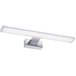 Spiegellampe Wandlampe Wandleuchte LED Flurleuchte verchromt neutralweiß L 40 cm