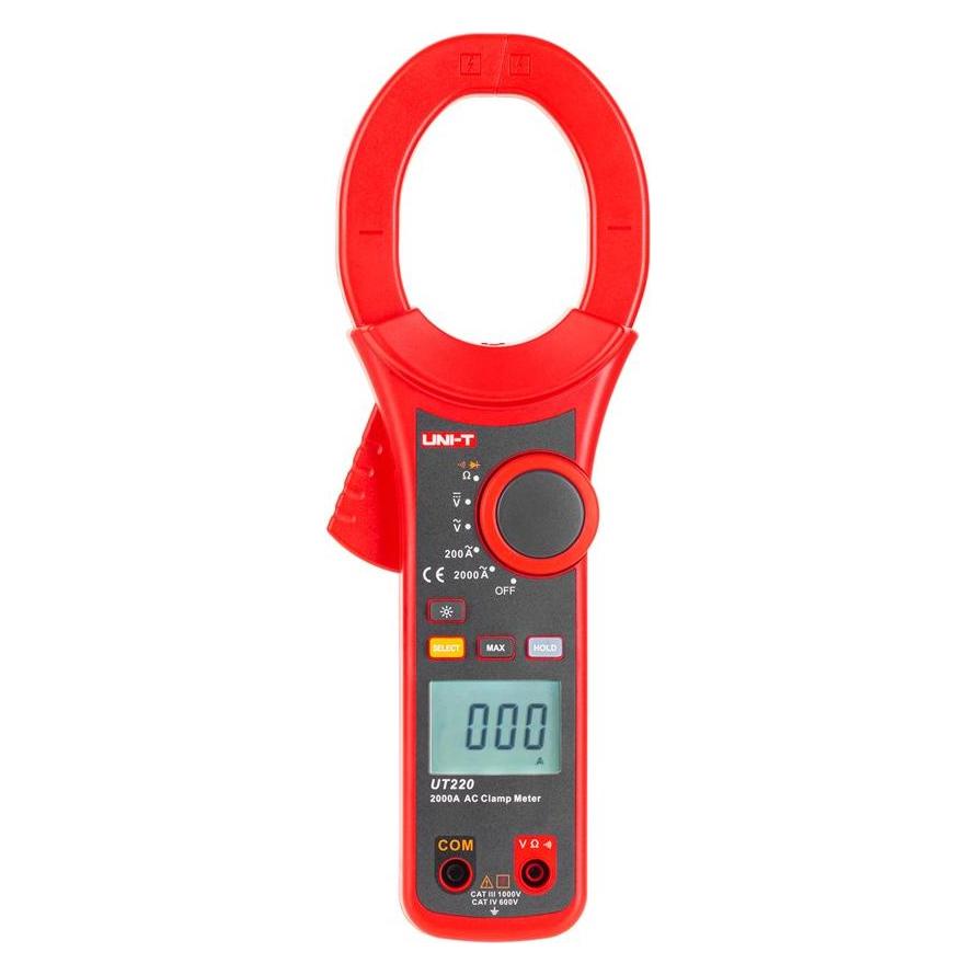 Uni-T Miernik cęgowy 2000A AC model UT220 (Zangenstrommesser) (MIE0180)