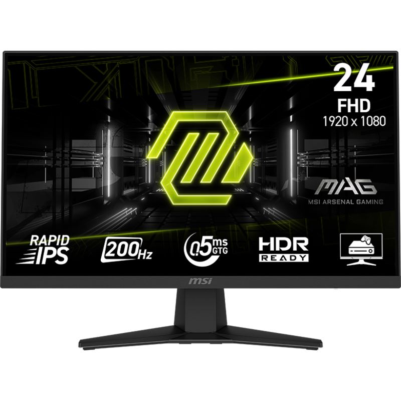 23,8" (60,47cm) MSI MAG 244F schwarz 1920x1080 1x DisplayPort 1.2a / 1xHDMI 2.0