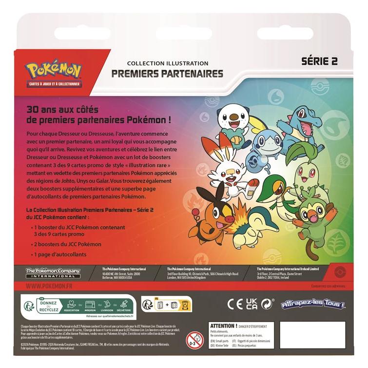 Pokémon First Partner Illustration Collection #2 (Französisch, Booster Pack, Box Set & Collection) (196214139770)
