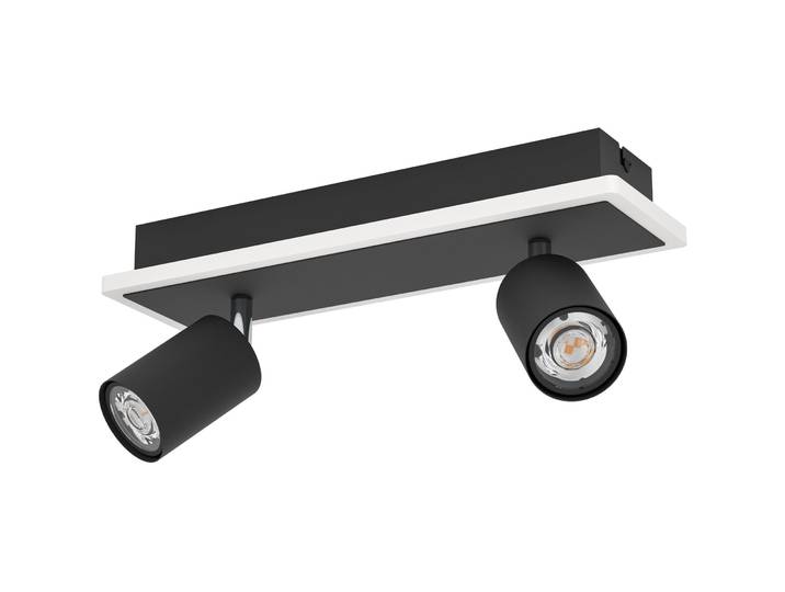 Spot Rimbocchi 1 schwarz 1500 lm B 10 cm