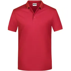 Basic Polo-Shirt "JN792" - M - red