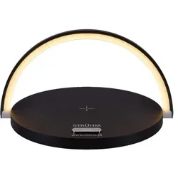 Schreibtischlampe SMD LED SATURN USB-C Schwarz 03863