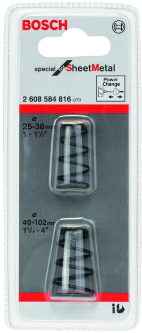 Ressort éjecteur l. 65 mm L. 150 mm convient pour Sheet Metal scie cloche BOSCH (2608584816)
