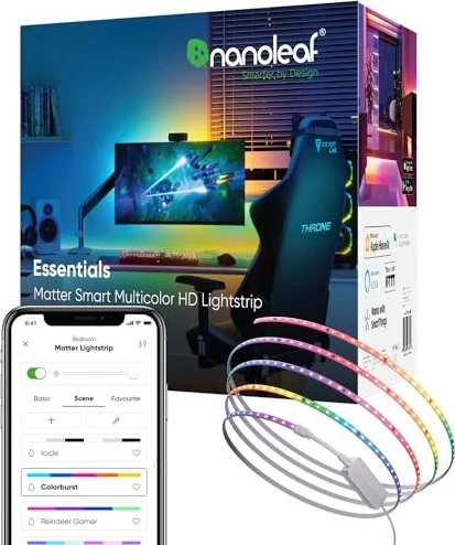 Nanoleaf Addressable Light Strip Starter Kit, 5 m