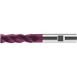 Schaftfräser HPC überlang VHM TiAlN Typ UNI Z3 Eckfase 35-38° ø14,0mm