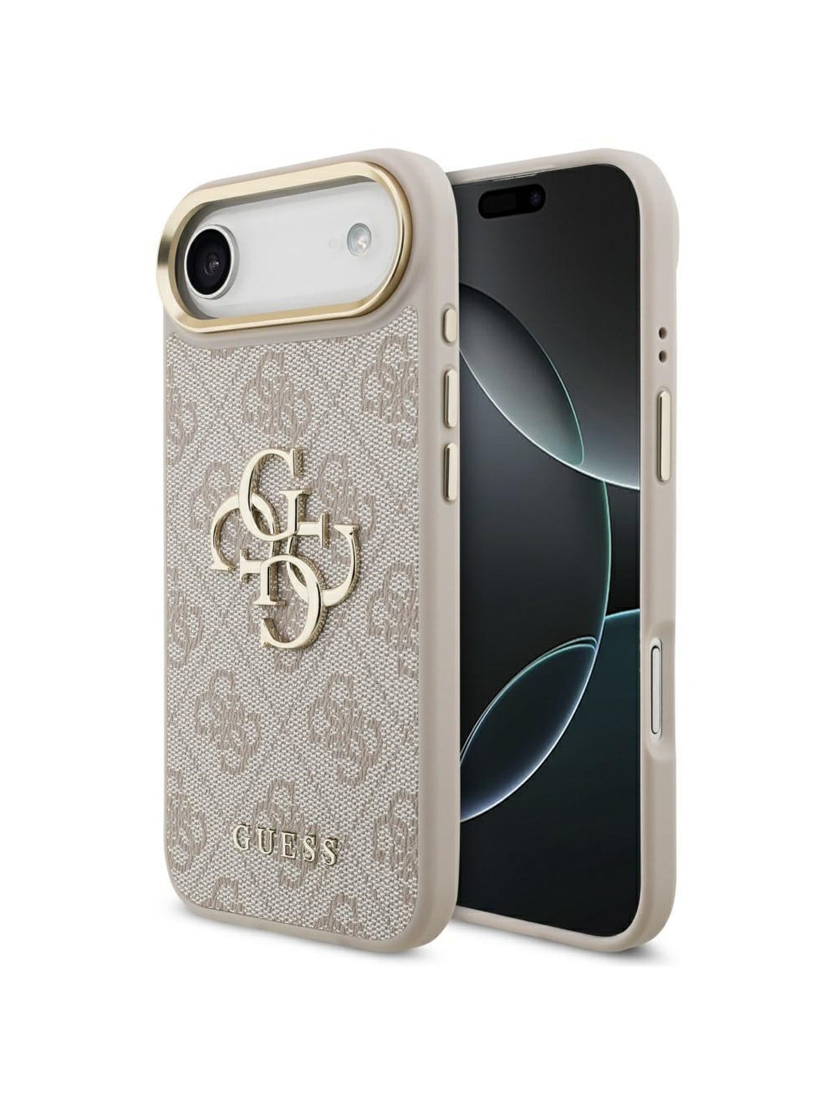 GUESS 4G Big 4G Classic Logo iPhone Air Case - Rose Gold
