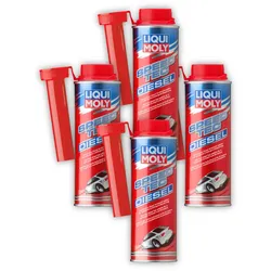 4x Additiv LIQUI MOLY 3722 Speed Tec Diesel Kraftstoffadditiv Beschleunigung 250ml