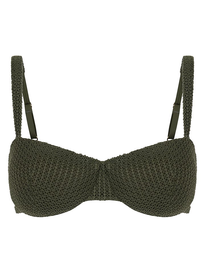 Hunkemöller Bikini-Oberteil "Cairo" in Oliv - 80B