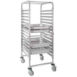 Vogue Gastronorm Regalwagen 15 Ebenen