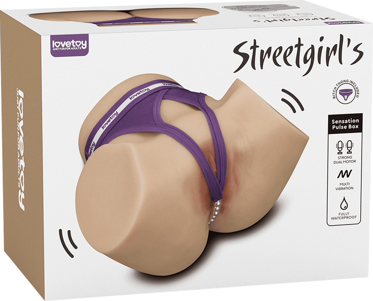 LoveToy Streetgirl's Dual Motor Sensation Pulse