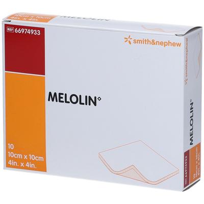 Melolin 10x10 cm Wundauflagen steril 10 St Verband