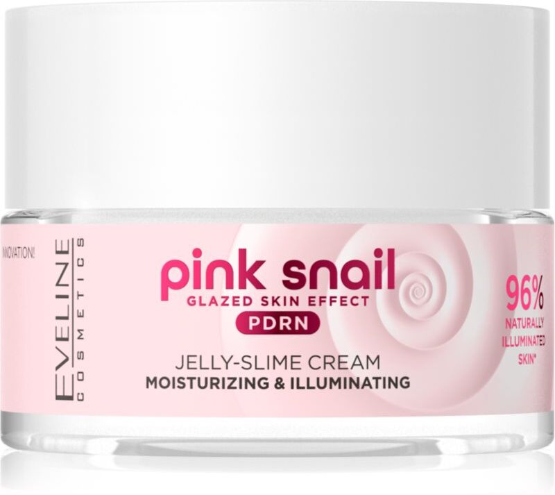 Eveline Cosmetics Pink Snail Glazed Skin Effect brightening cream 50 ml