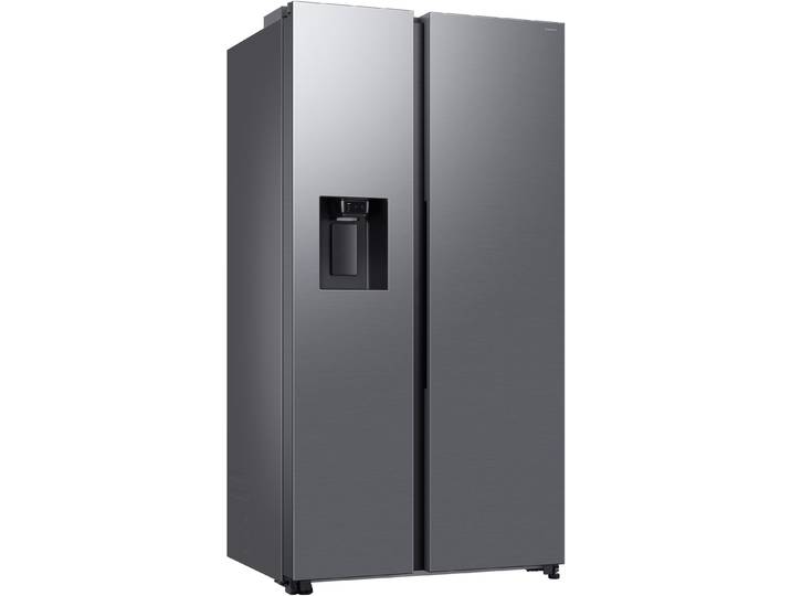 SAMSUNG Side-by-Side RS70F65KETEF , Energieeffizienz: E, silber (edelstahl look), B:91,2cm H:178cm T:72,6cm, Kühlschränke, No Frost+, Al Energy Mode, Metal Cooling, Side-by-Side