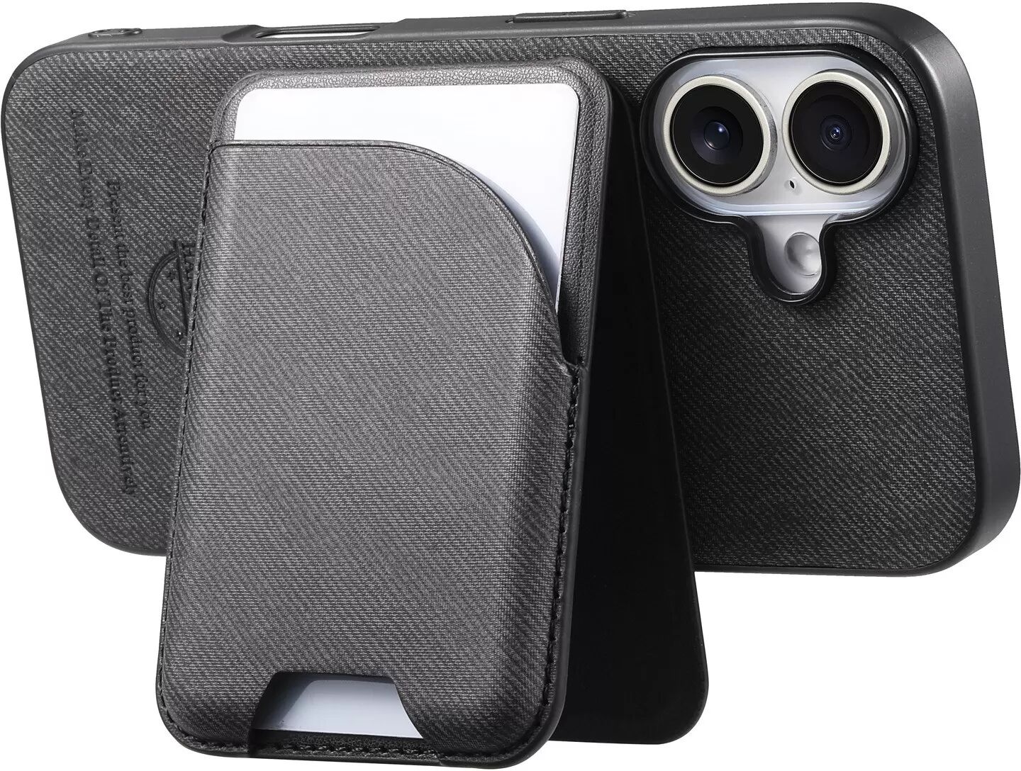 INF Étui de téléphone à support de carte magnétique pour Samsung S23 Ultra