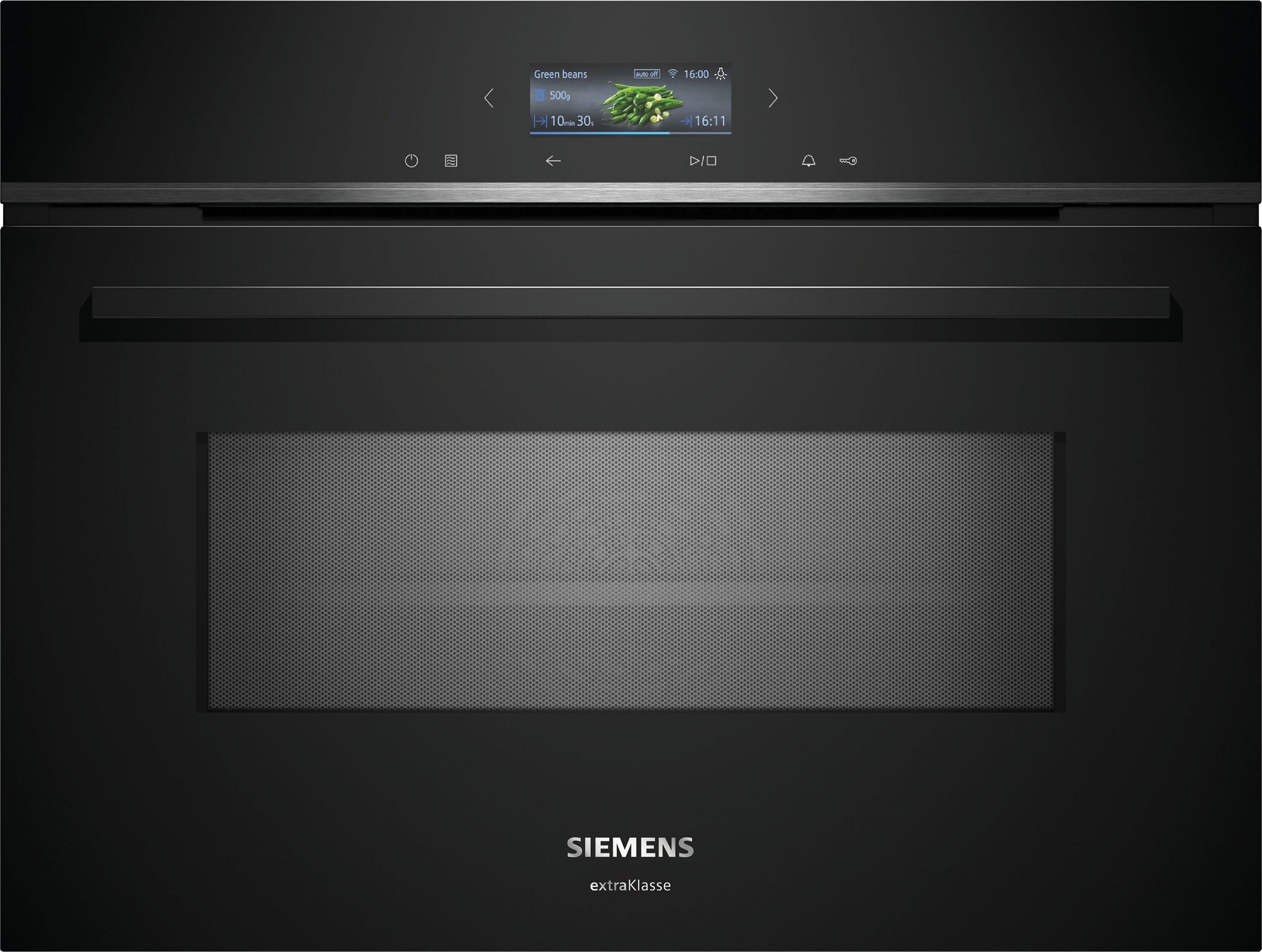 Siemens iQ700 CM724G1B3 Einbaubackofen kompakt AutoClean Mikrowelle