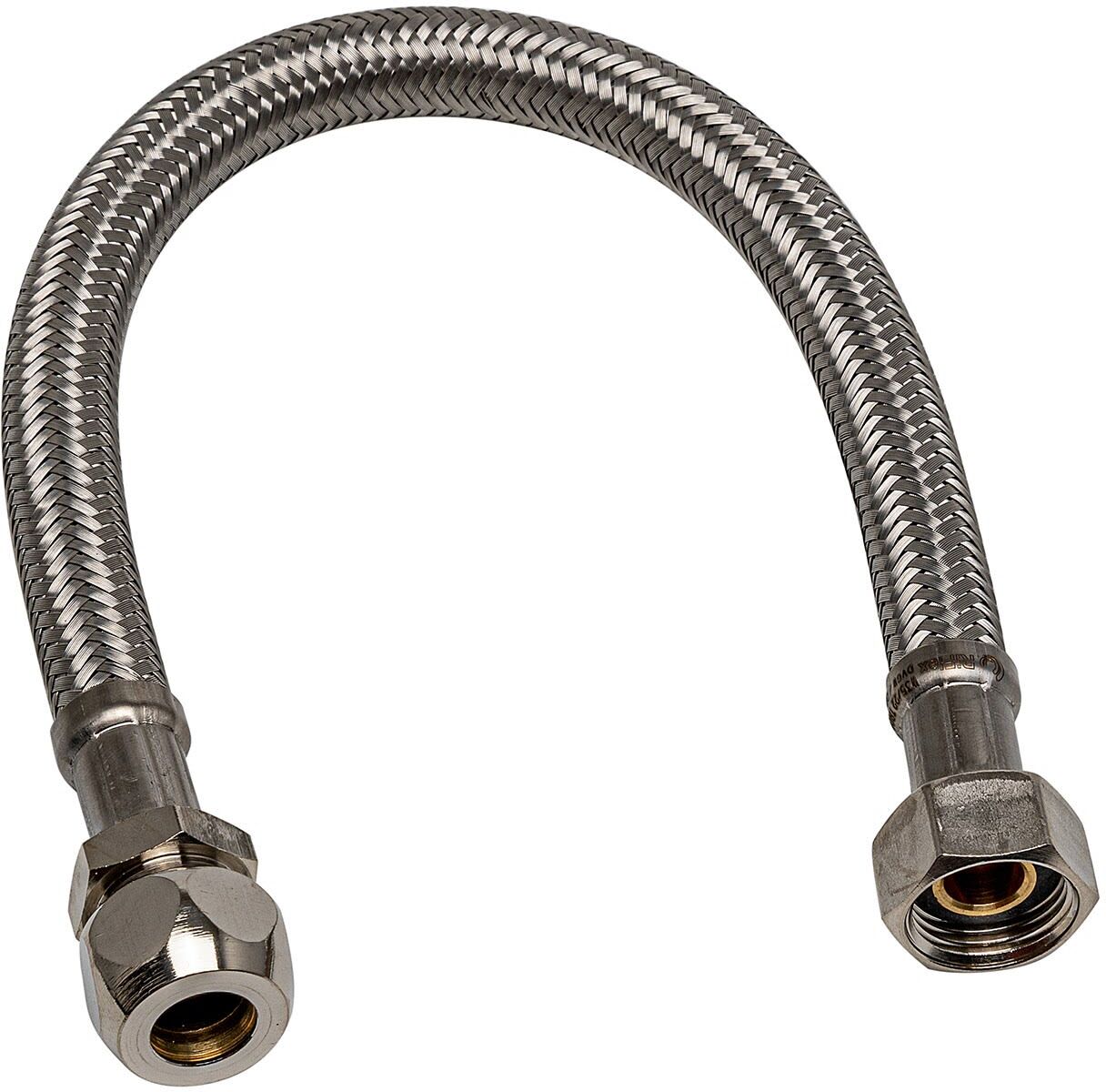 Sturotec Flexschlauch 3/8" Überwurf x 10 mm Quetsch x 30 cm, Montagezubehör, STU43RT0119603,