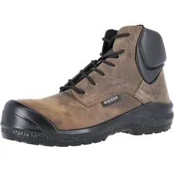 Sicherheitshochschuhe S3 "BE-BROWNY TOP" Classic Plus - 40 - braun