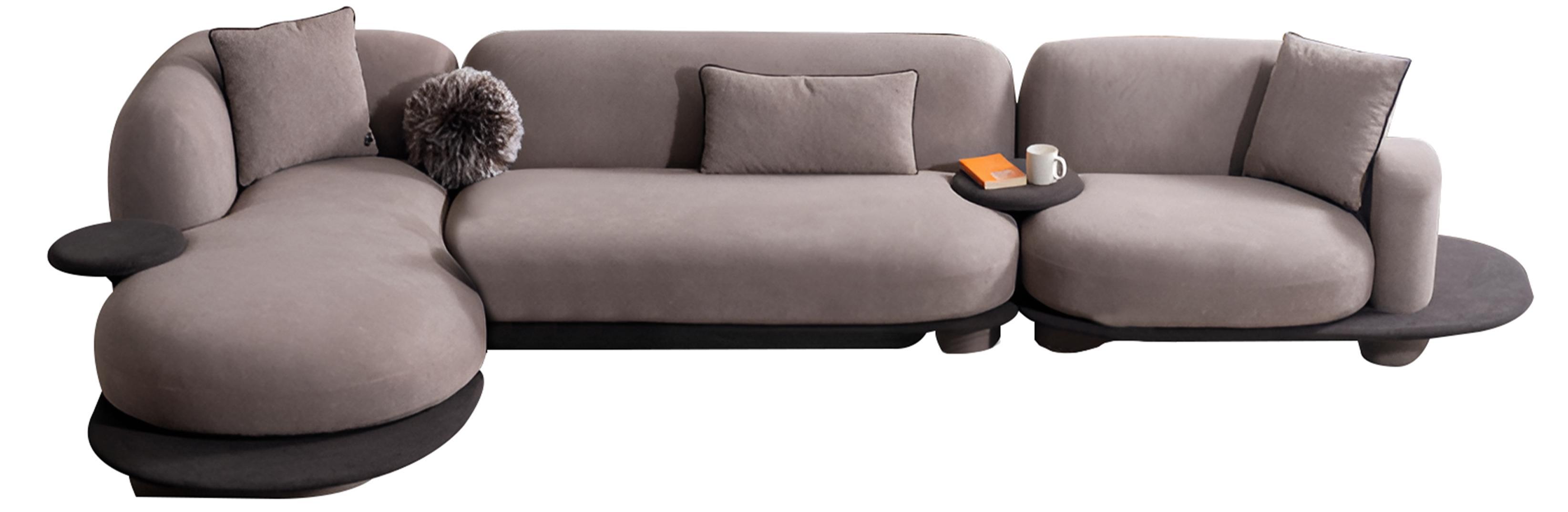 L-Form Couch Designer Ecksofa Wohnzimmer Polstersofas