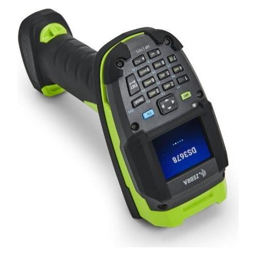Zebra DS3678-KD, BT, 2D, HP, Disp., FIPS, schwarz, grün, Gun only (1D-Barcodes, 2D-Barcodes) (DS3678-HP2F003VKWW)
