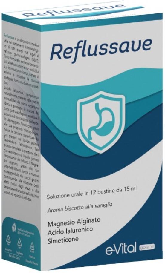E.VITALGROUP Srl Reflussave, 12 Bustine