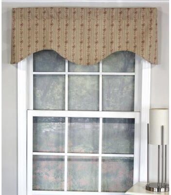 RLF Home Quality Creeper Cornice Valance - 50x17