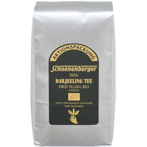 Schoenenberger Tee Darjeeling, BIO, Schwarzer Tee aus Indien, loser Tee, 500 g