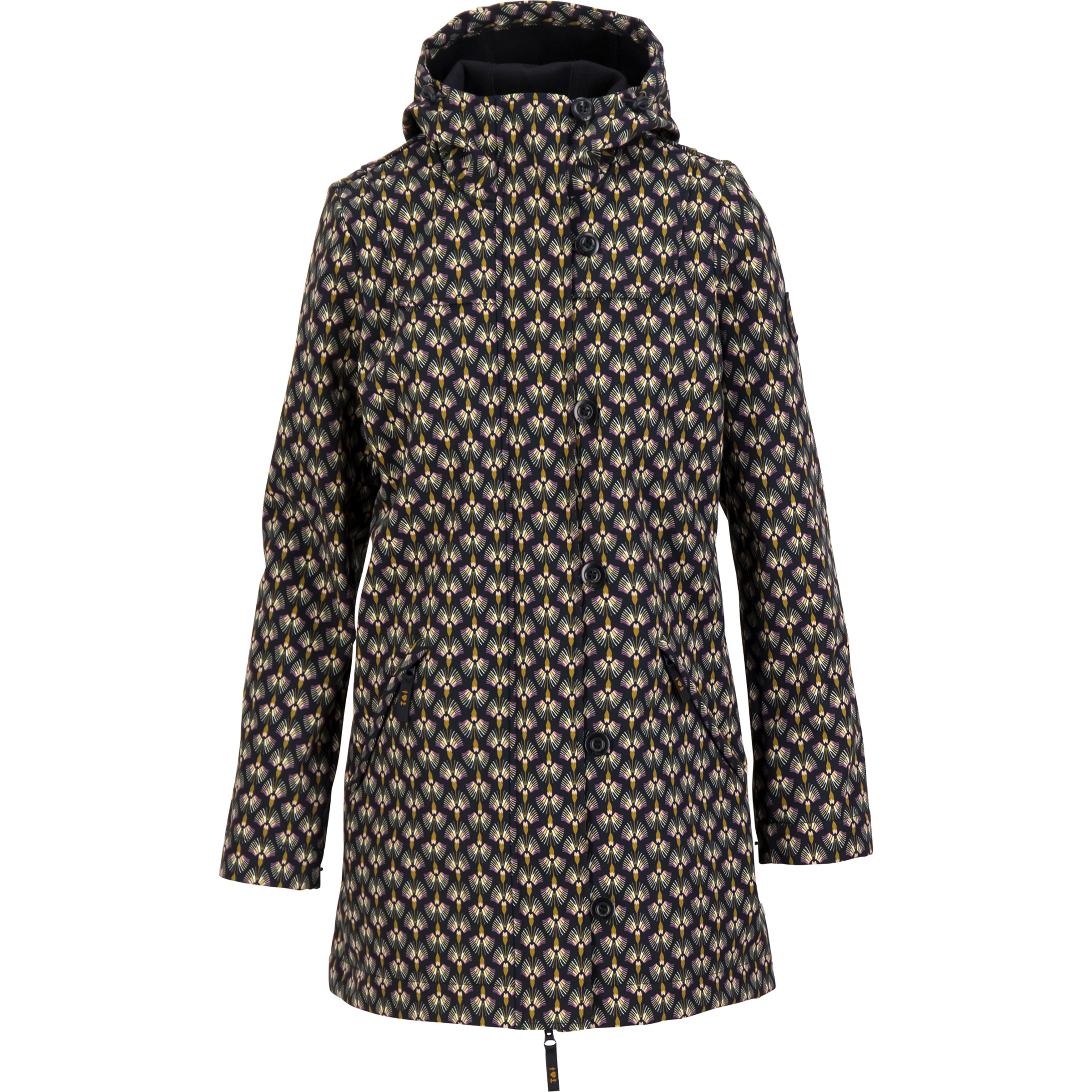 Blutsgeschwister Wild Weather Mantel Damen Parkas & Mäntel braun Größe S Lifestyle Windabweisend