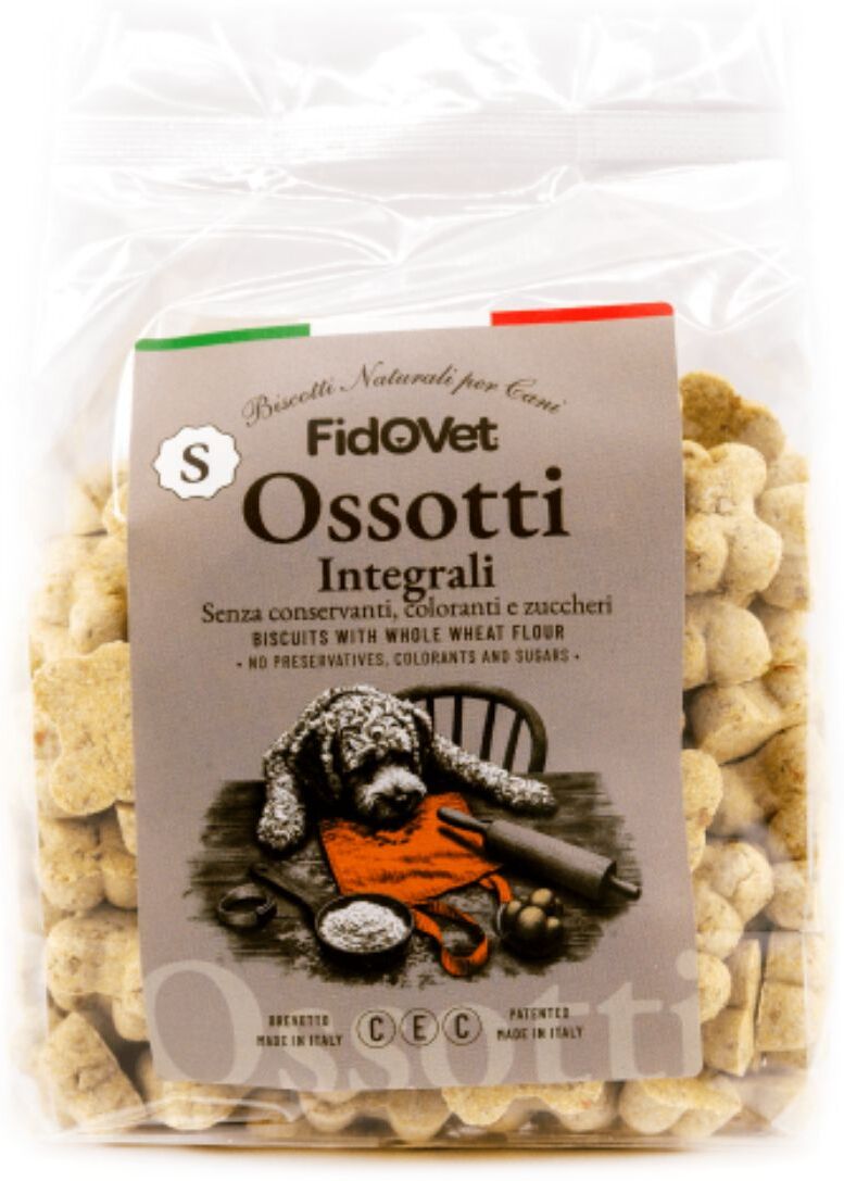 Fidovet® Fidovet Biscotti Naturali per Cani Ossotti SMALL Integrali 300 g