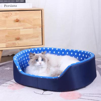 Uplifted Finds Orthopedic Polka Dot Relaxation Hub blue s