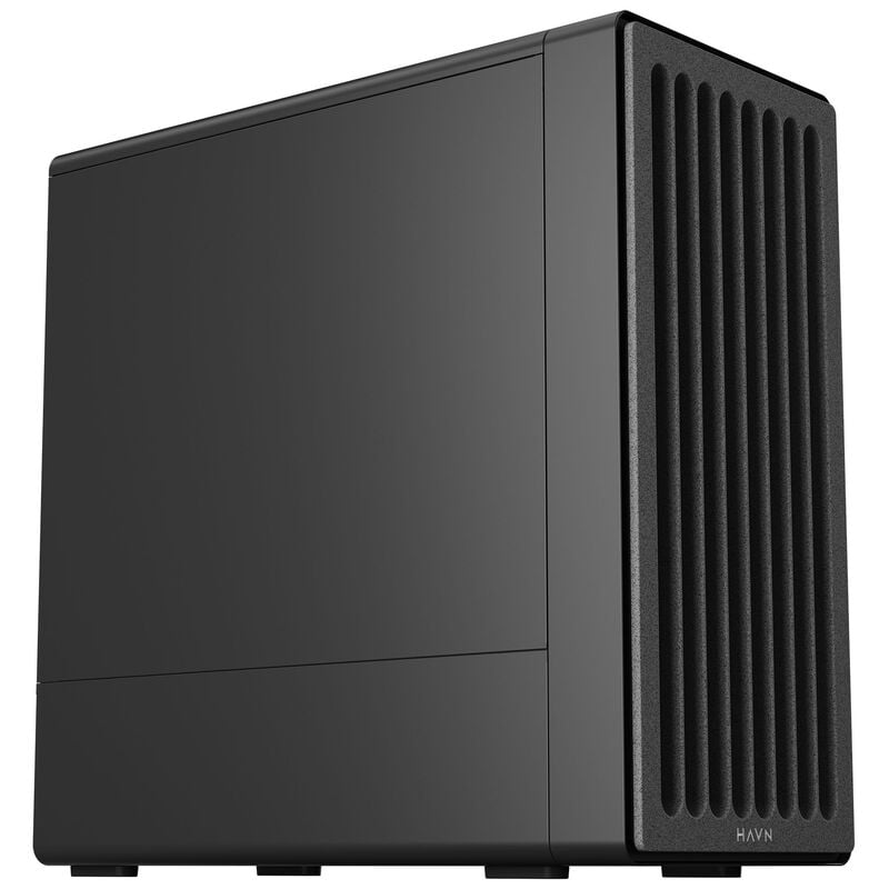 HAVN BF 360 Flow Solid PC-Gehäuse, Midi-Tower, E-ATX - schwarz