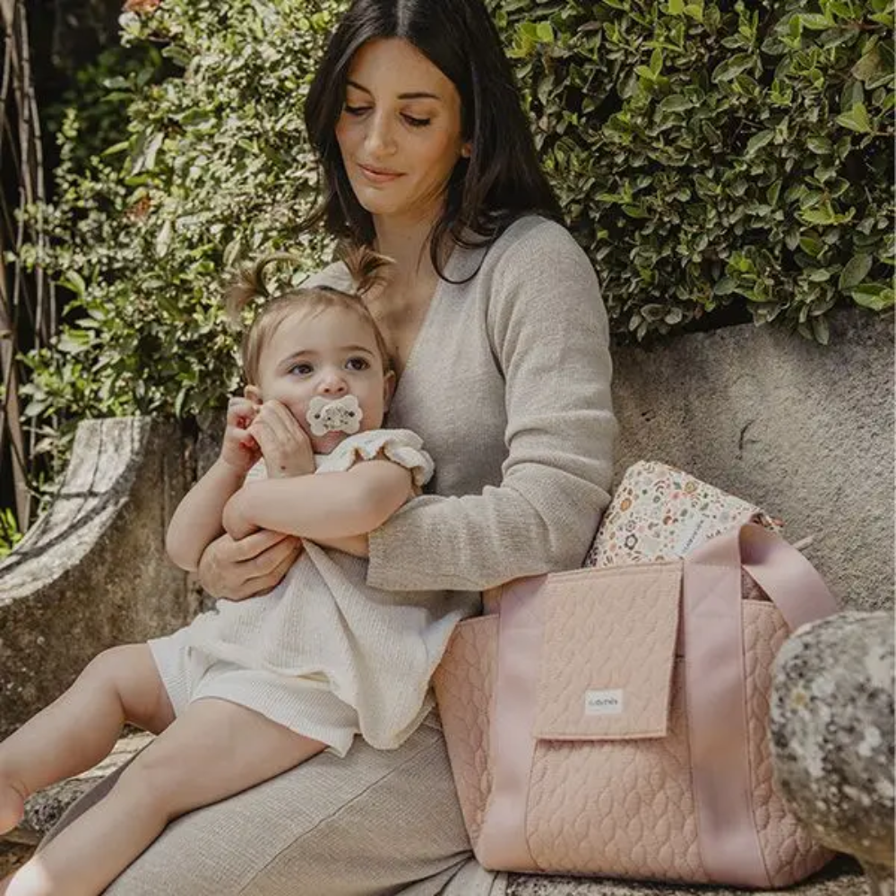 Suavinéx Wonderland Bolsa de maternidad pequeña Bolsillos interiores 1&nbsp;un. Gris