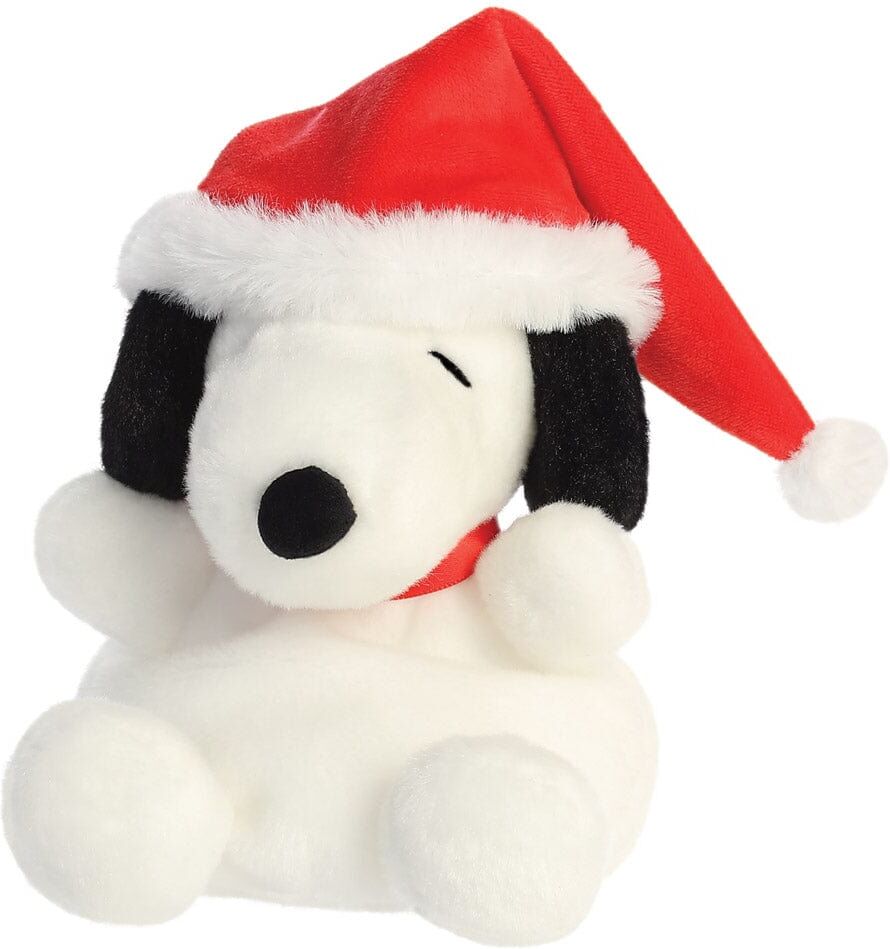 Lennies Toys Aurora: Palm Pals Peanuts Santa Snoopy 5 Inch Collectible
