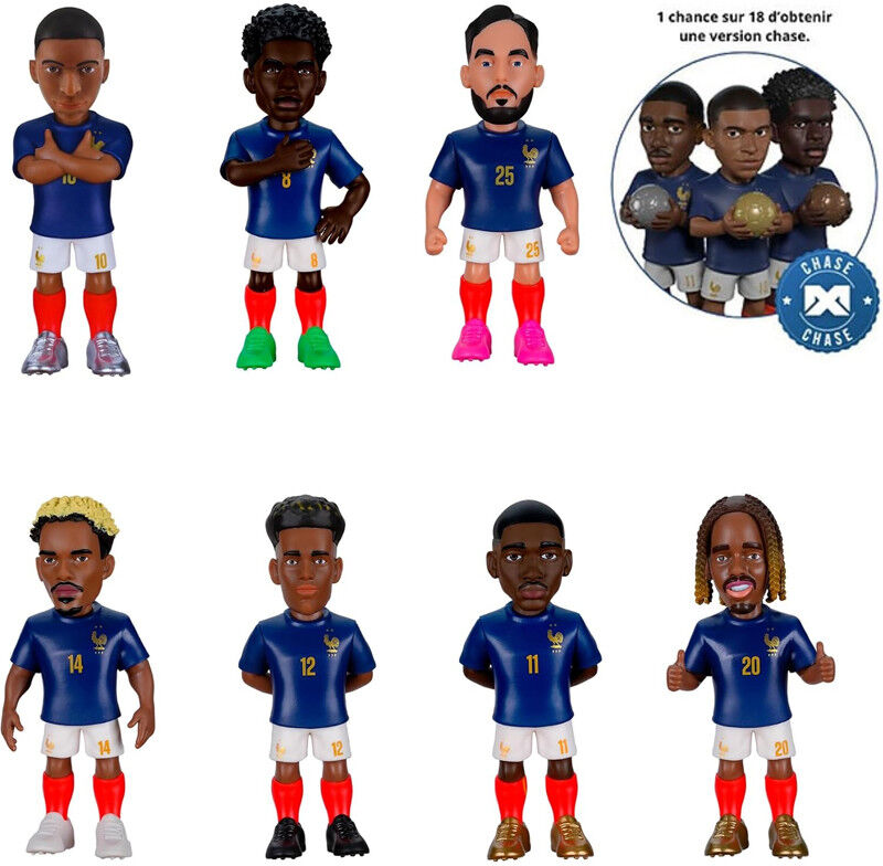 Figurine Minix Football Stars 7 cm : Coupe du Monde, France