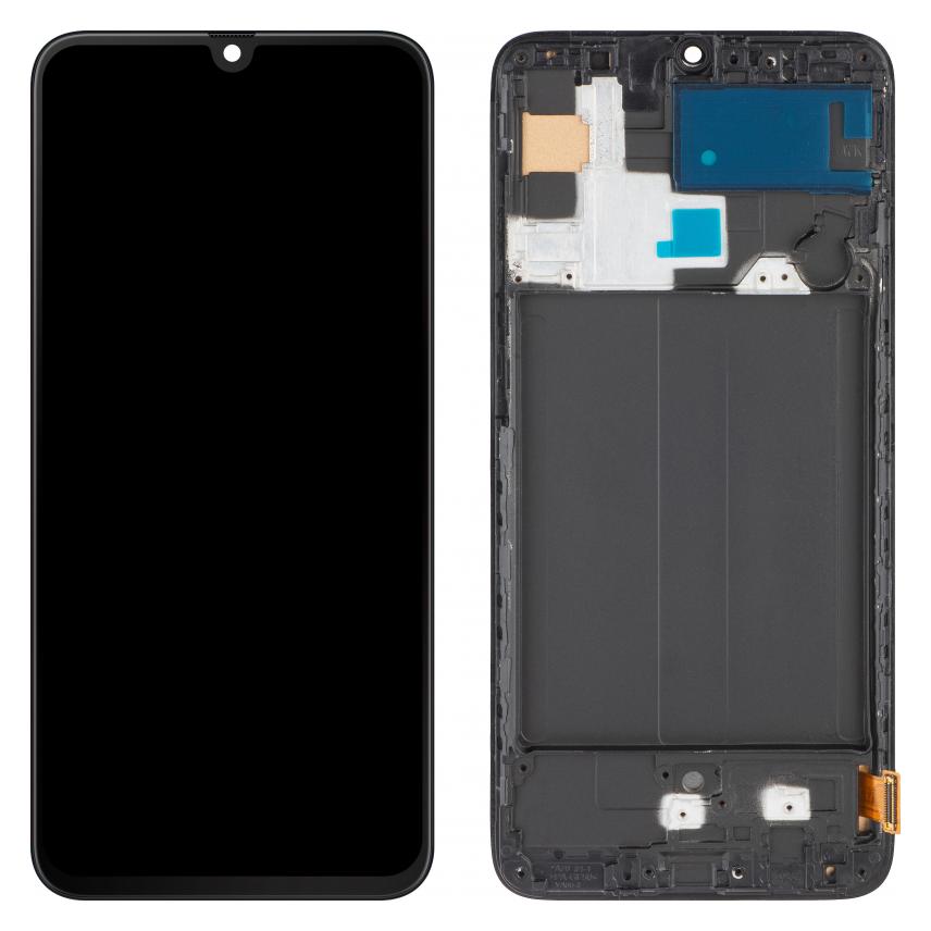 MP Display Unit für Galaxy A70 A705, Aftermarket, Schwarz (Display) (58015888)
