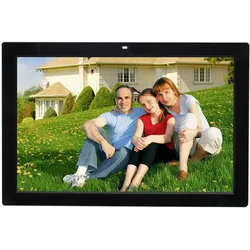 Braun Photo DigiFrame 17 Motion (17", 1440 x 900 Pixel), Digitaler Bilderrahmen, Schwarz