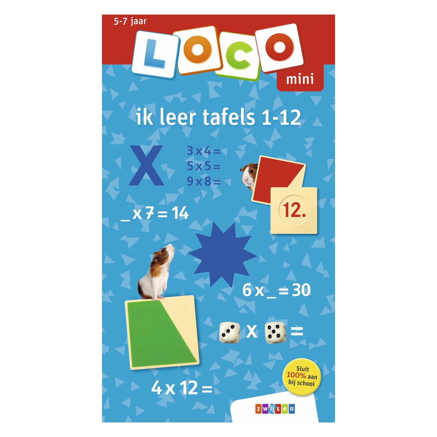 Noordhoff Mini Loco - ik leer tafels 1-12 (Deutsch, Niederländisch) (20737276)