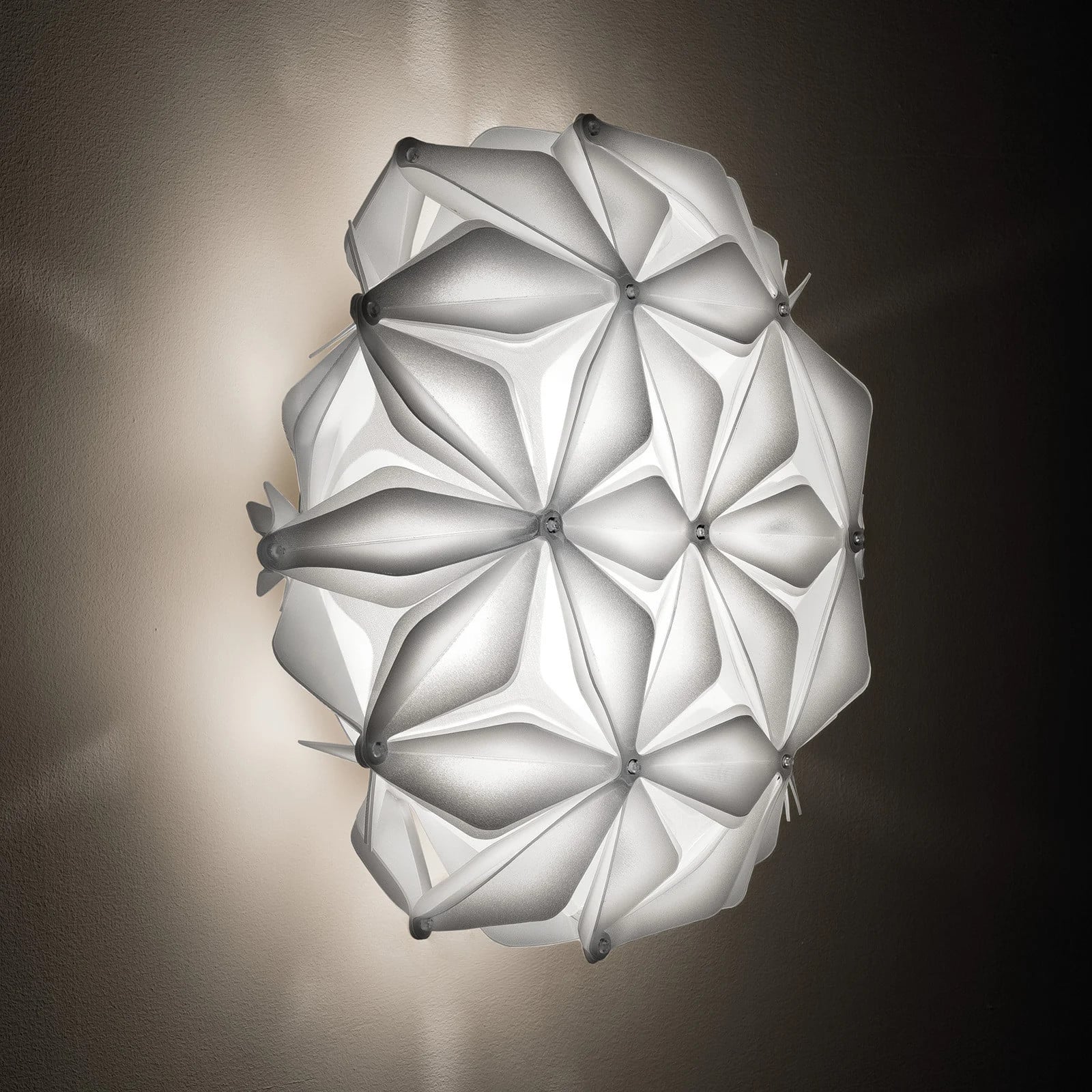 Slamp LA VIE MINI plafondlamp wit, rond, kunststof, diameter: 34 cm
