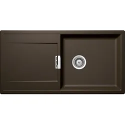 Schock Auflage-Einbauspüle Mono D-100L A Bronze