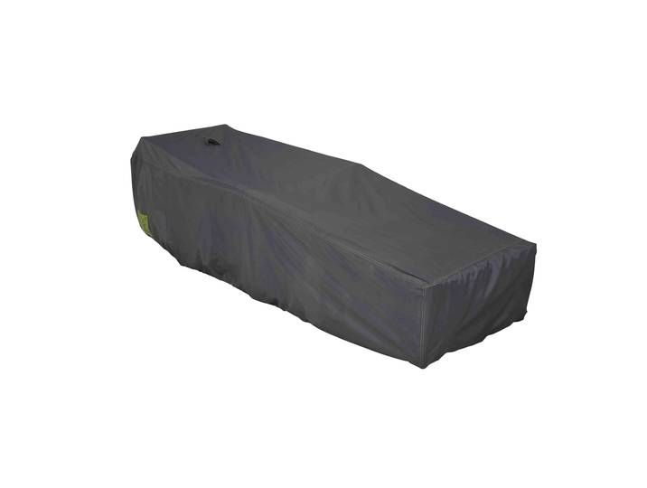 Oviala - Housse bain de soleil 200 x 75 cm grise