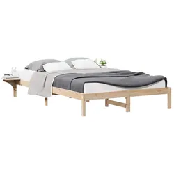 vidaXL, Bett, Plattformbettgestell (140 x 220 cm)