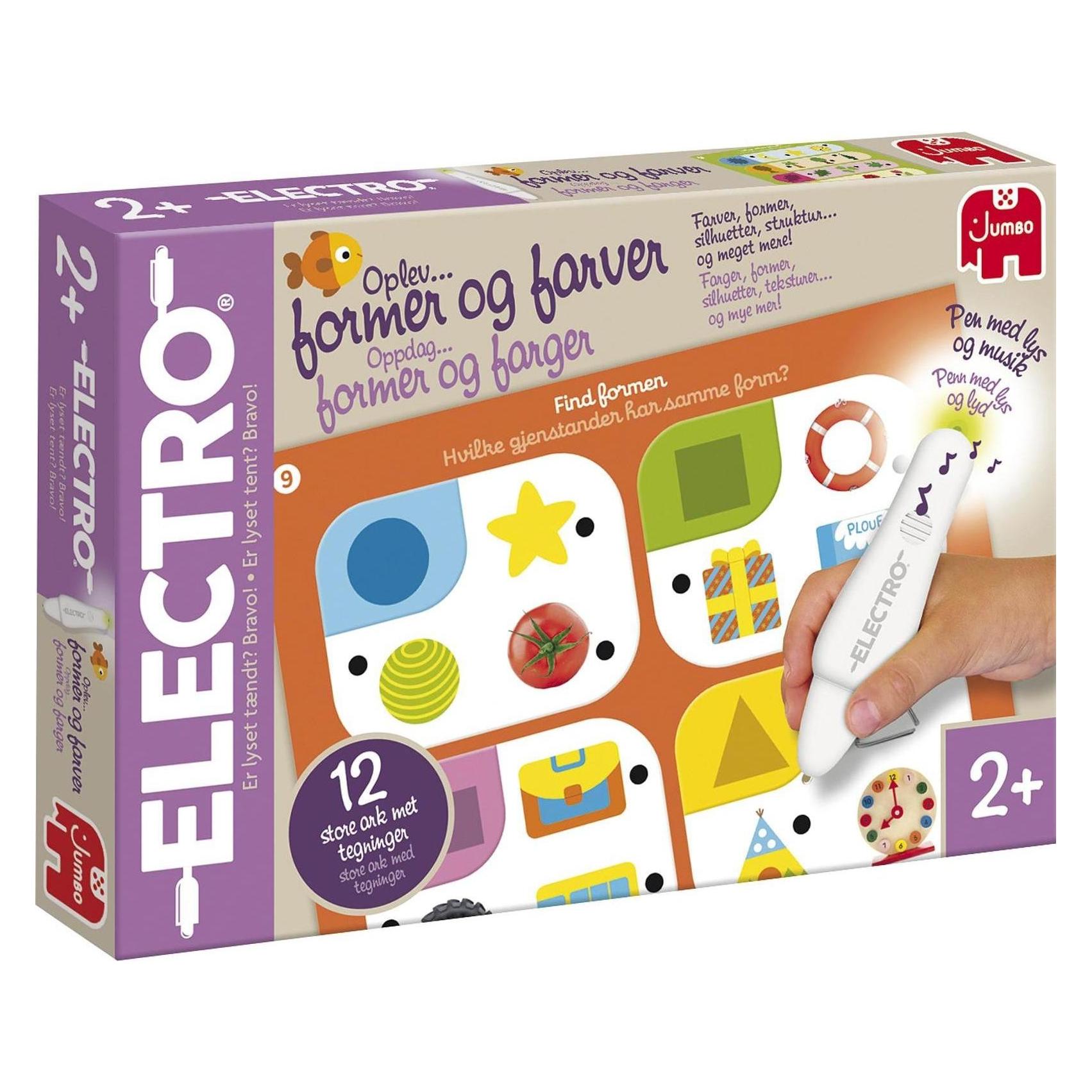 Jumbo Electro - Colors & Shapes (DK/NO) (1110100410) (Dänisch, Norwegisch) (1110100410)