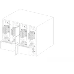 ABB KitJumpE4.2 3200-4000IEC -B- 2psUS INST Anschlusskit für Leistungsschalter Emax2 1500 V DC 4P installiert